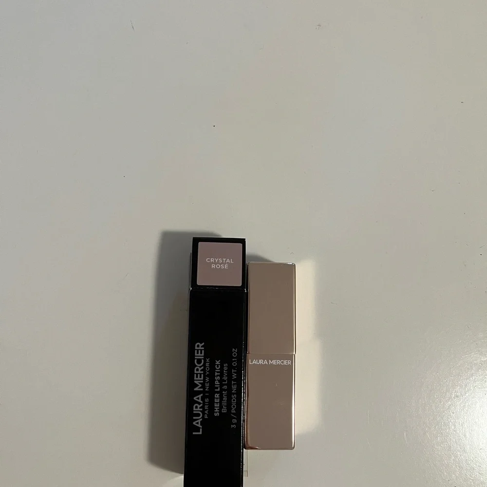 NIB Laura Mercier Sheer Lipstick Crystal Rose Read Defect